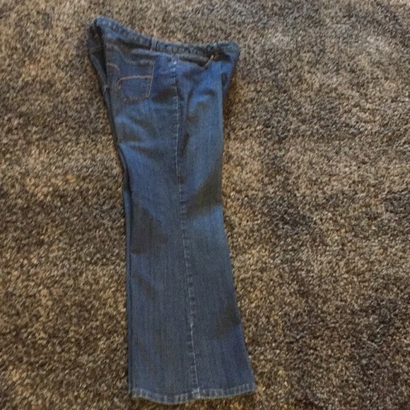 Denver Hayes Ladies Blue Denim Jeans Stretch Plus Size 16 x 32 - Picture 8 of 9